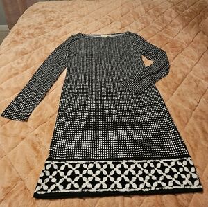 Black and white Michael Kors dress